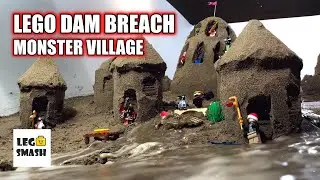 LEGO DAM BREACH | MONSTER VILLAGE