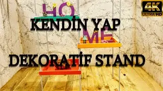 Çiçeklerimiz için Dekoratif Saksı Standı
