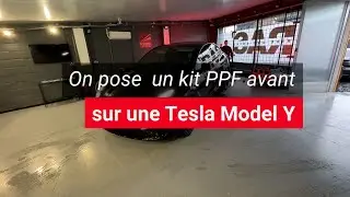 🚗 POSE FILM DE PROTECTION CARROSSERIE (PPF) sur Tesla Model Y 2023 | KIT SUR MESURE (Ft. @kheeps09)