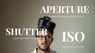 BASICS SETTINGS OF CAMERA | SHUTTER, ISO, APERTURE.