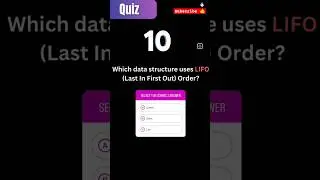 Are you ready for the 10 Second java Quiz Challenge ❓#quiz #shorts #challange