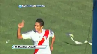 Gol de Lanzini Racing 0 River 2 Fecha 8 Torneo Final 2013 Fútbol Para Todos