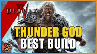 Diablo 4 - The STRONGEST Druid Lightning Build! Become A THUNDER GOD | Complete Guide | No Uniques