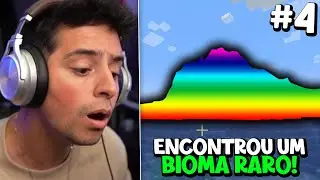 ENCONTROU um BIOMA RARO no MINECRAFT! ep 4