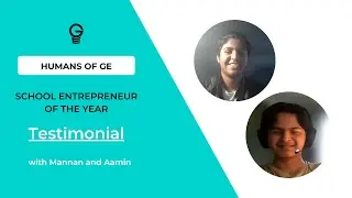 Humans of GE   Aamin & Mannan