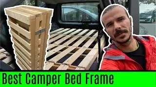 How to Build a Folding Bed for your Camper Conversion