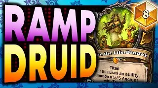 new Ramp Druid Stream - Titans - Hearthstone