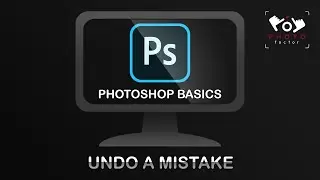 How to undo an action in Photoshop