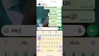 Nome dos inscritos