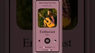 Music player by Html, Css and JavaScript