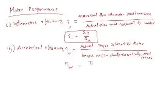 Hydraulic Motor Efficiency & Performance: Formulas Explained | Updated Version in Description