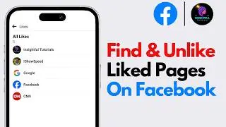 How to Find Liked Pages on Facebook (2024) | How to Unlike Unnecessary Pages on Facebook (2024)