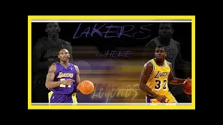 Kobe bryant the greatest la lakers player - magic johnson