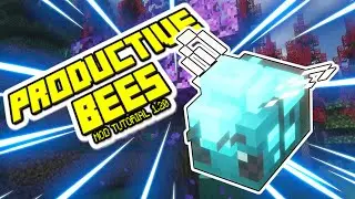 EP 4 - End Nest Guide! Diamond, Draconic, Ender Bee - Minecraft Productive Bees Mod Tutorial