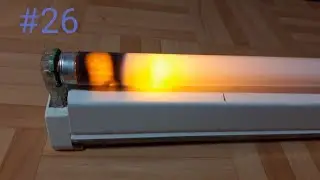 Fluorescent tube burnout #26: OSRAM L18W/840 Cool White T8