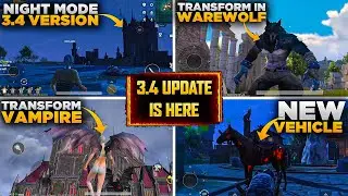 3.4 Update Is Here | Werewolf + Vampire Powers | Biggest Update Ever | PUBGM