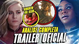 TRAILER EXPLICADO THE MARVELS! INCURSÃO, CAPITÃ MARVEL, MS MARVEL, BRACELETE E GUERRAS SECRETAS!