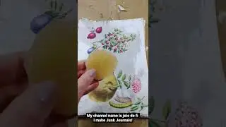 How to add wax to Junk Journal Papers, Junk Journal Tips & Ideas!