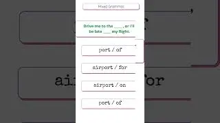 Mixed Grammar | #practice | #quicktest | #shorts | #BasicEnglish
