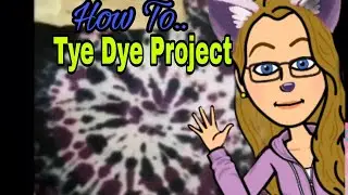 Time-lapse Tye dye project