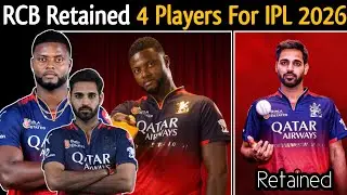 IPL 2026 : RCB Retained World Class Bowler & Finisher for upcoming IPL 🚨 RCB's Mindset 🔥
