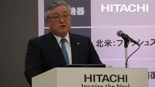 Meeting of progress of the 2018 Mid-term Management Plan- Hitachi