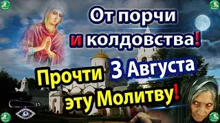 Сильная Молитва Пресвятой Богородицы на 3-е Августа от Порчи и Колдовства! ✝☦ Знахарь-Кирилл 🧙