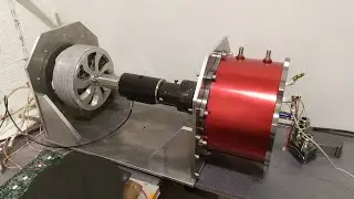 👌Dynamometer test bech for 130kW motor