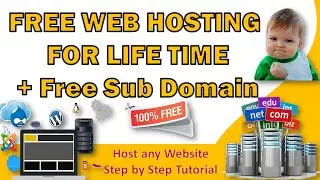 FREE WEB HOSTING | FREE SUB DOMAIN | FREE WEB HOSTING FOR LIFE TIME