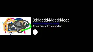 Failed (Metadata not saved)