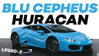 LAMBORGHINI HURACAN - BLU CEPHEUS