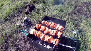⛺Weekend hike | heat | barbecue | cold | bushcraft