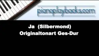 Ja (Silbermond) Playback Instrumental Demo Ges-Dur (alt)