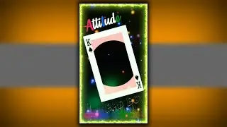 BOYS ATTITUDE TEMPLATE | NEW BLACK SCREEN EFFECTS | DOWNLOAD | KINEMASTER  BACKGROUND EFFECT