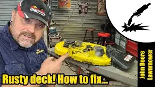 Lawnmower deck fix Ep.1 