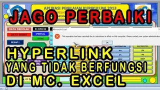 Cara Mudah Memperbaiki Hyperlink Mc. Excel yang Tidak Berfungsi