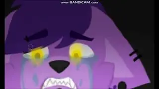 Purple cat speedpaint WARNING: BLOOD