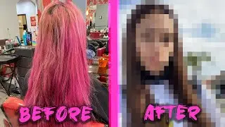 I DYED MY HAIR BACK TO BROWN AFTER 5 YEARS OF PINK HAIR!