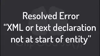 Resolved Error 