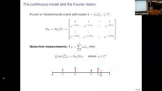 Stable super-resolution limit and smallest singular value of restricted Fourier matrices