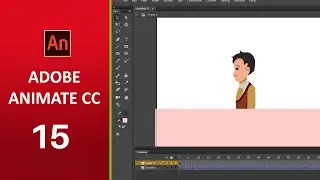 Adobe Animate CC Tutorial 15-Easy Walking Animation | Full Course in English | Beginners Tutorial