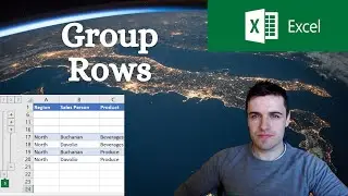 How to Group rows in excel
