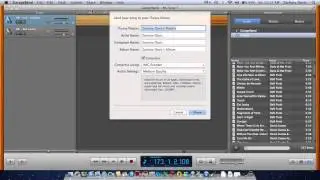 GarageBand playlist tutorial
