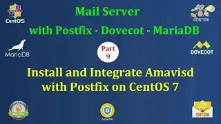 Mail Server Postfix Dovecot - Part 9 : Install and Integrate Amavisd with Postfix on CentOS 7