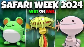 I shiny hunted in the SAFARI ZONE for 10 DAYS | Safari Week 2024