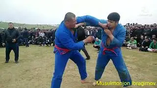 ZOHID PОLVONDAN G'ALABA QIZIRIQDA KATTA KURASH ЗОХИД ПОЛВОН КИЗИРИКДА КУРАШ @MusulmonjonIbragimov
