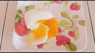 Cara merebus telur setengah matang yang lagi viral /air mendidih tutup enam menit/matikan api