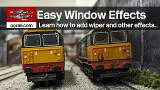 Hornby Class 58 Cab Window Wiper Effect | oorail.com