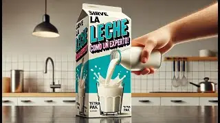 como no salpicar al poner leche...