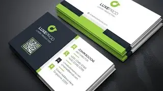 Creating a Modern Business Card Design #03 - Coreldraw Tutorials